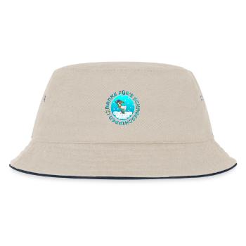 SCHNEESCHIPPEN - WINTER SCHNEE HÜHNER - Kinder Bucket Hat - Natur/Navy - Vorne