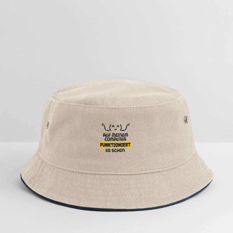 Developer Statement Code Skripting Programmierer Kinder Bucket Hat