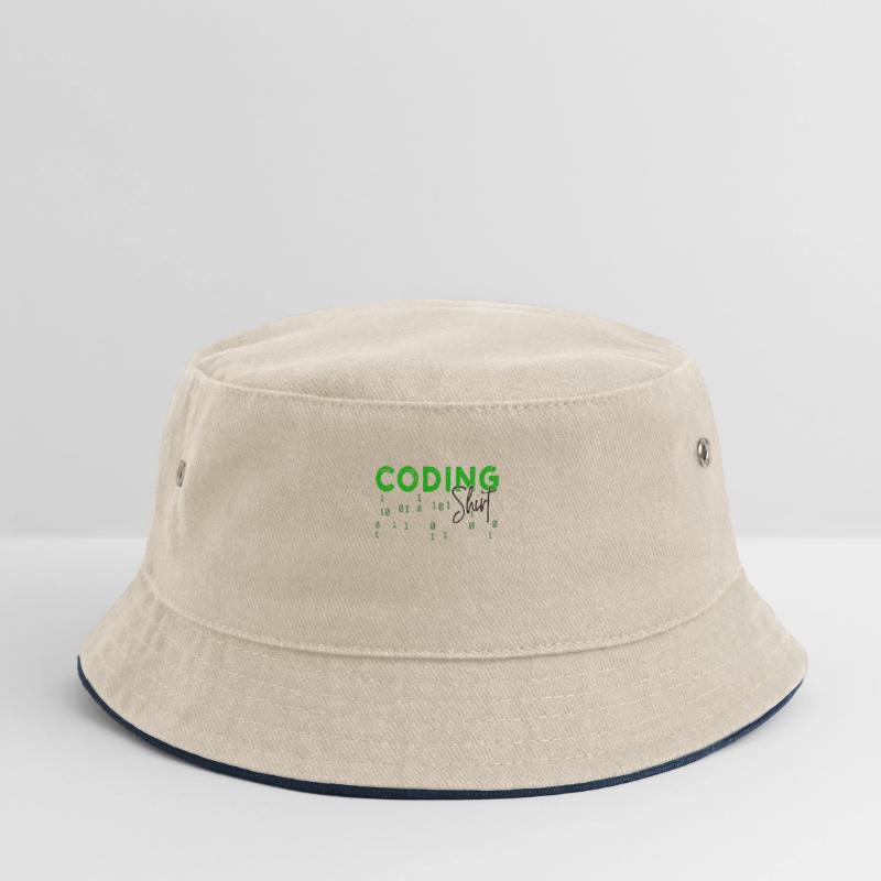 Coden Developer Programmierer Webentwickler Spruch Kinder Bucket Hat