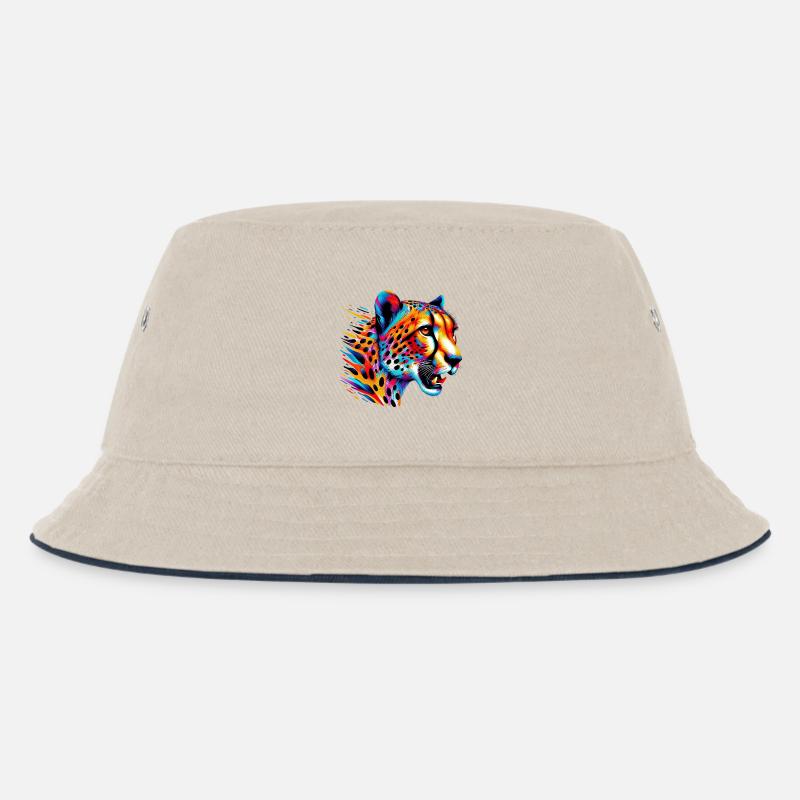 Guépard - Bob Enfant - blanc cassé/bleu marine