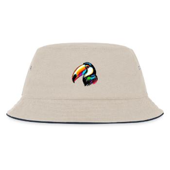 Toucan - Bob Enfant - blanc cassé/bleu marine - Devant