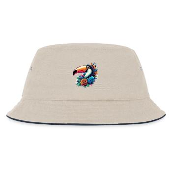 Toucan - Bob Enfant - blanc cassé/bleu marine - Devant