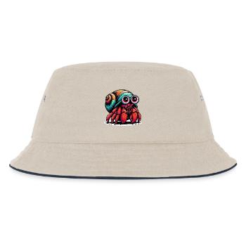 Bernard-l'ermite - Bob Enfant - blanc cassé/bleu marine - Devant