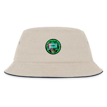 Dance with the Devil V2 - Kinder Bucket Hat - Natur/Navy - Vorne