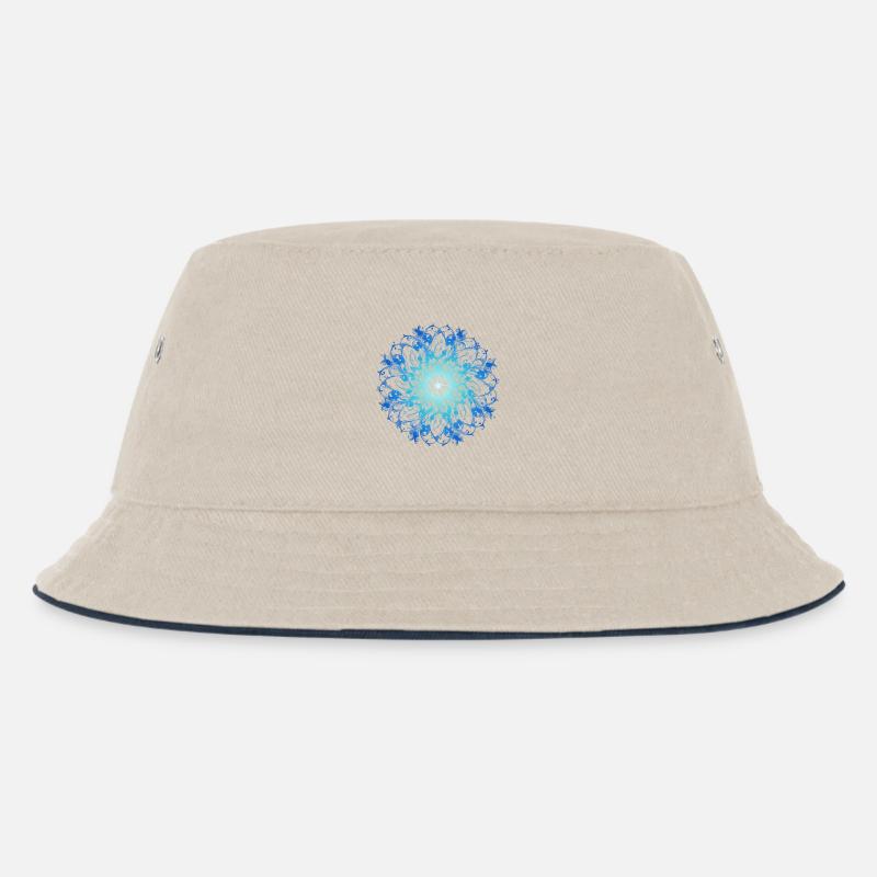 Mandala Océan - Bob Enfant - blanc cassé/bleu marine