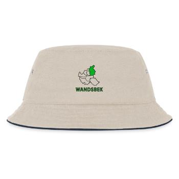 Wandsbek, a district of Hamburg - Kids’ Bucket Hat - ecru/navy - Front