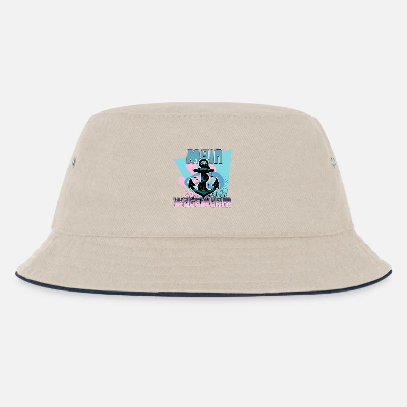 Ancre maritime avec conception de corde - Bob Enfant - blanc cassé/bleu marine
