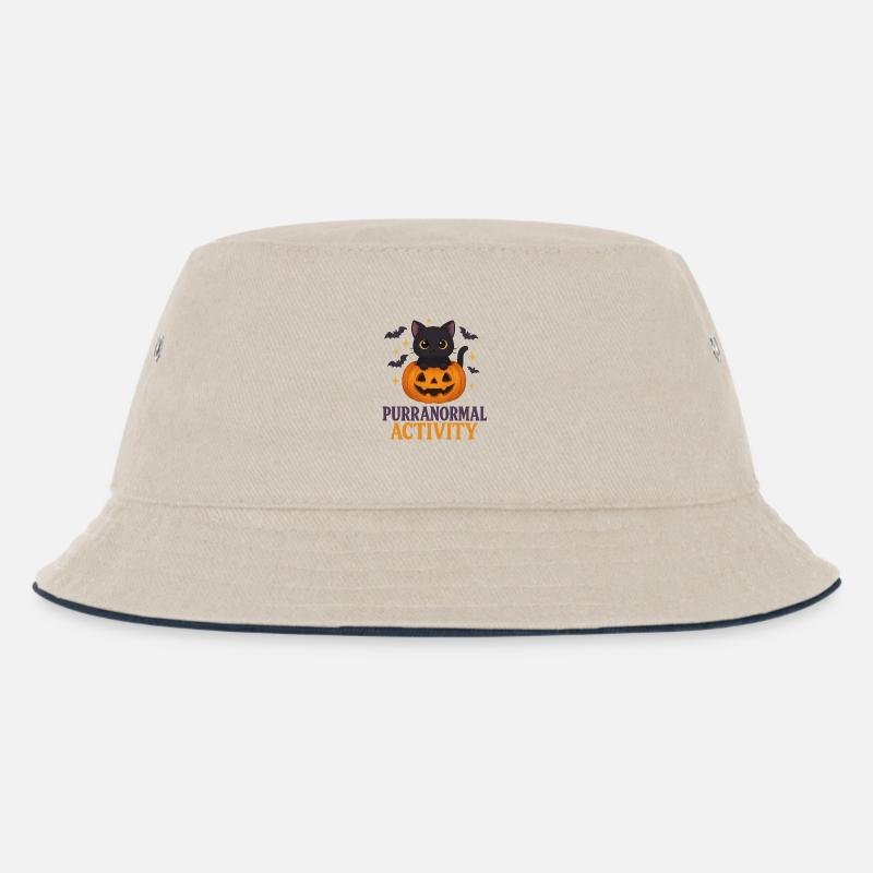 😸 Purranormal Activity – Süßes  Kätzchen - Kinder Bucket Hat - Natur/Navy