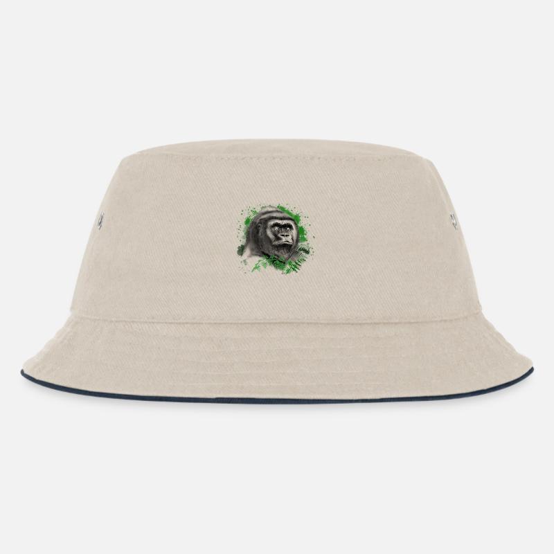 Gorille - Bob Enfant - blanc cassé/bleu marine