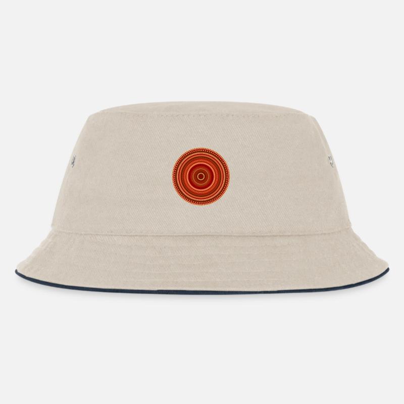 Mandala - Bob Enfant - blanc cassé/bleu marine