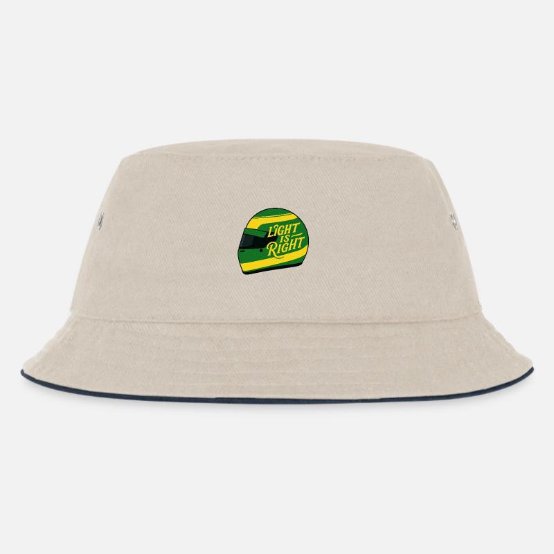 Das Licht hat Recht - Kinder Bucket Hat - Natur/Navy