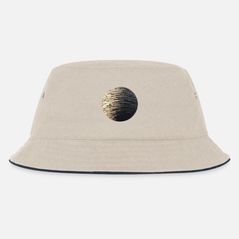 Sphère de pierre - Bob Enfant - blanc cassé/bleu marine
