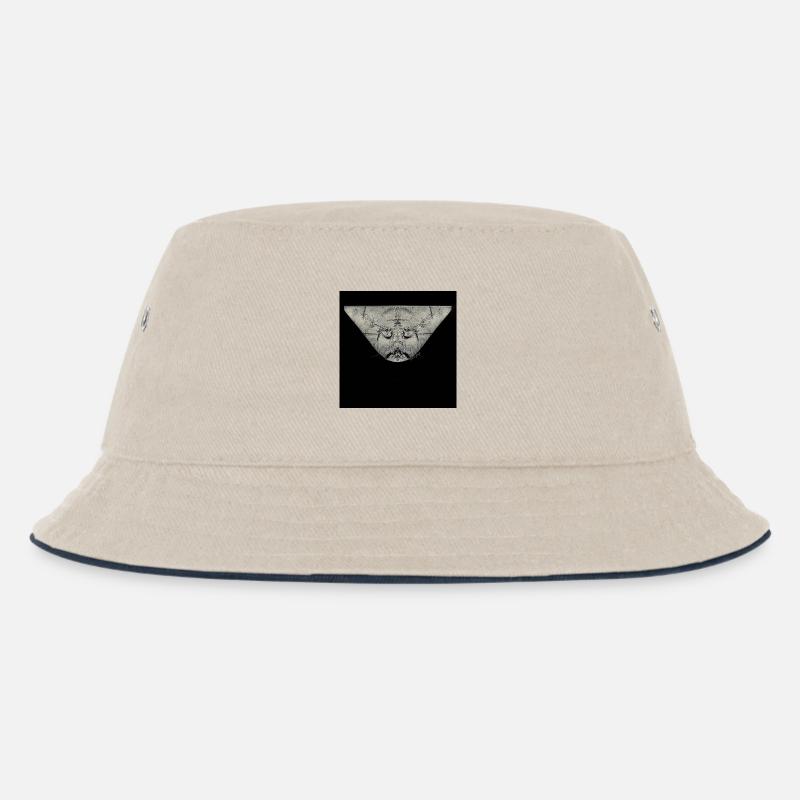 Favorit Mascot - Kinder Bucket Hat - Natur/Navy