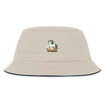 Licorne dans le champ de soleil - Bob Enfant - blanc cassé/bleu marine - Devant