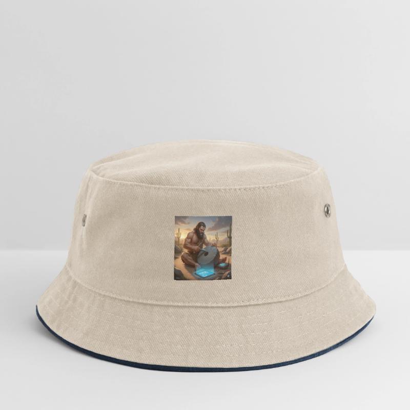 Caveman Tech Support – Das erste Tutorial Kinder Bucket Hat
