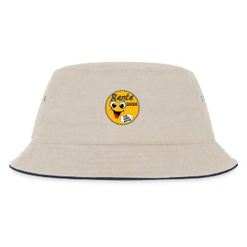 Rente 2026 Sonnenschein Ich habe ... - Kinder Bucket Hat - Natur/Navy - Vorne