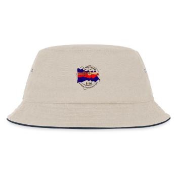 Le_Parc_donne_la_meme_couleur_aux_fans - Kinder Bucket Hat - Natur/Navy - Vorne