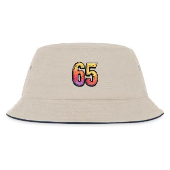 65 chiffres colorés - Bob Enfant - blanc cassé/bleu marine - Devant