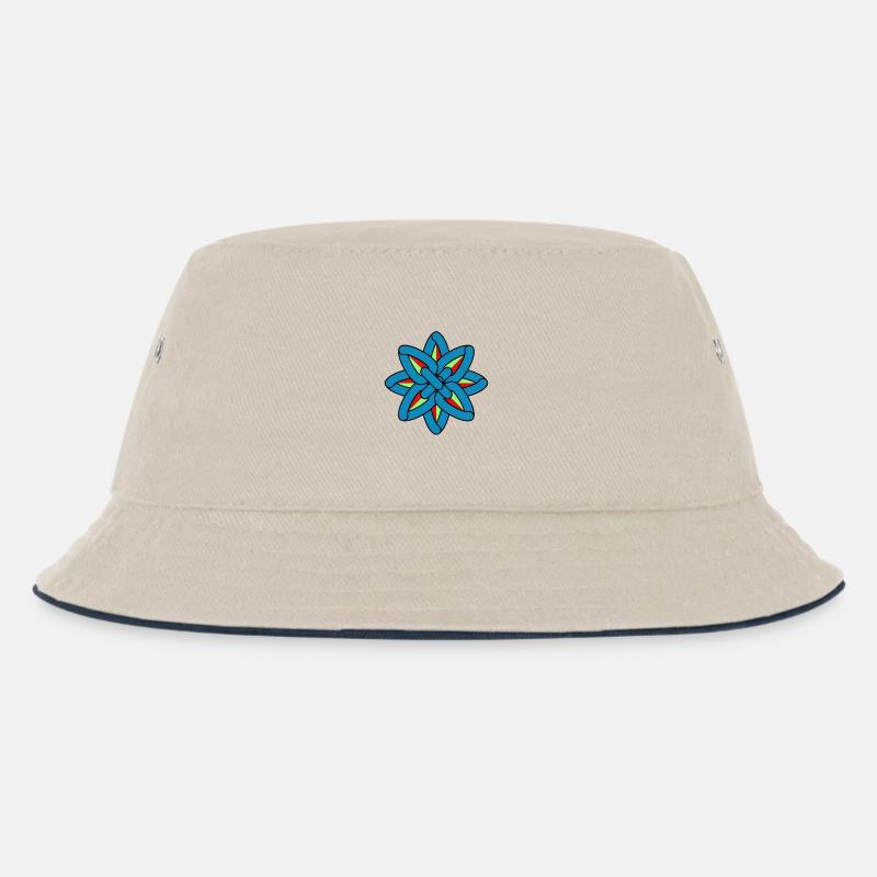 Logopit_1772056418490 - Kinder Bucket Hat - Natur/Navy