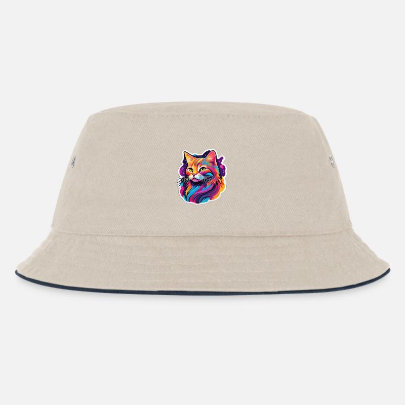 Chat Éclatant Arc en Ciel - Bob Enfant - blanc cassé/bleu marine