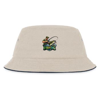 Pêcheurs Pêcheurs Chemise Pêche Pêche Hommes - Bob Enfant - blanc cassé/bleu marine - Devant