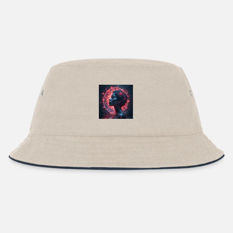 fantastisch - Kinder Bucket Hat - Natur/Navy