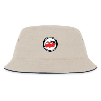 Firefighters Against Racism Symbol - Kids’ Bucket Hat - ecru/navy - Front