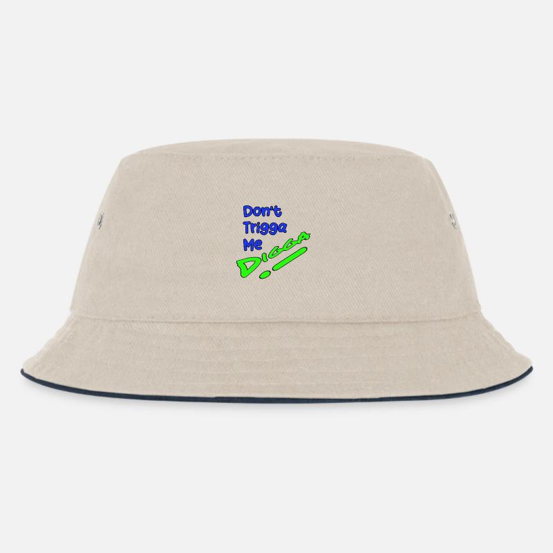 Ne pas Trigga Me DigiGo Neon Design - Bob Enfant - blanc cassé/bleu marine