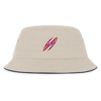 Der Fingerabdruck des Chaos – Chaos Theory - Kinder Bucket Hat - Natur/Navy - Vorne