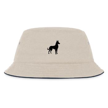 Berger Picard - Kinder Bucket Hat - Natur/Navy - Vorne