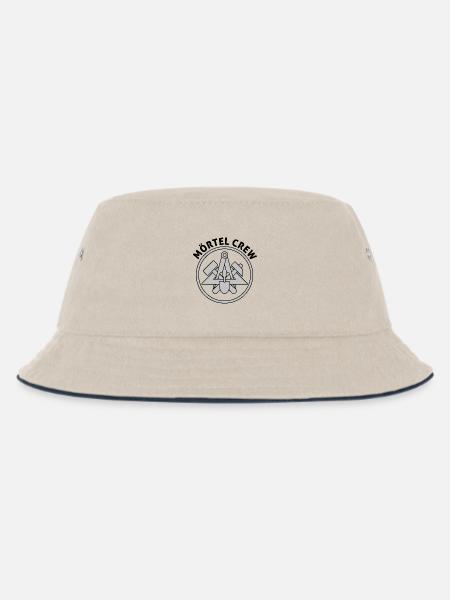 Maurer Design - Kinder Bucket Hat - Natur/Navy