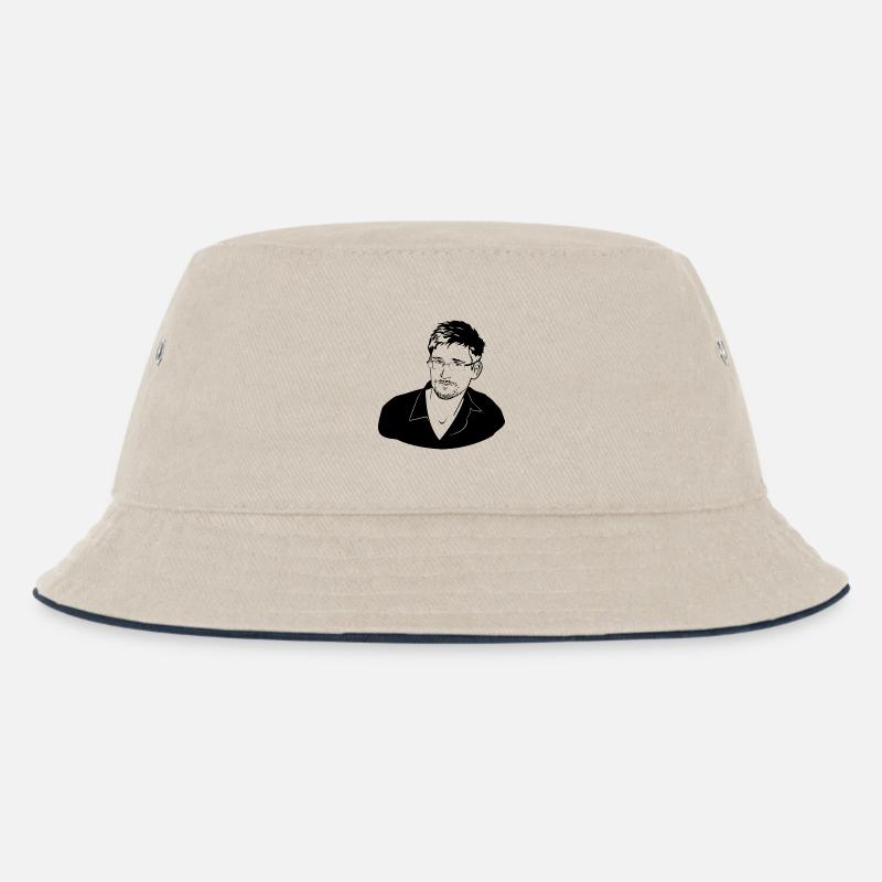 Edward Snowden - Bob Enfant - blanc cassé/bleu marine