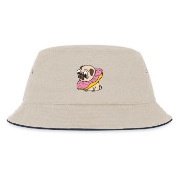 Pug Donut Dog Animaux Animaux domestiques - Bob Enfant - blanc cassé/bleu marine - Devant