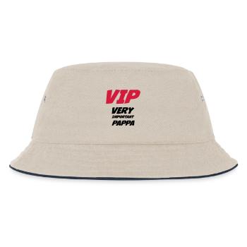 VIP Very Important Pappa - Bob Enfant - blanc cassé/bleu marine - Devant