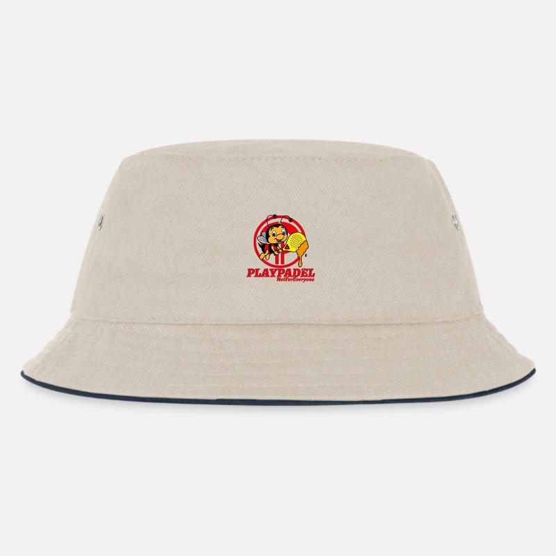 Exclusif Ape Padel - Bob Enfant - blanc cassé/bleu marine