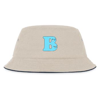 B - Bob Enfant - blanc cassé/bleu marine - Devant