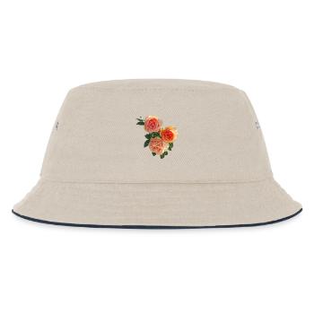 Bouquet de Pêche et Roses - Bob Enfant - blanc cassé/bleu marine - Devant