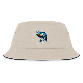 Loup - Bob Enfant - blanc cassé/bleu marine - Devant