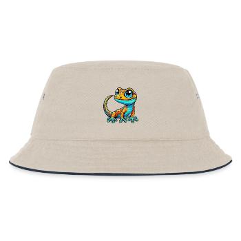 Gecko - Bob Enfant - blanc cassé/bleu marine - Devant