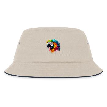 Perroquet - Bob Enfant - blanc cassé/bleu marine - Devant