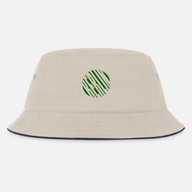 Berlin Vert - Bob Enfant - blanc cassé/bleu marine