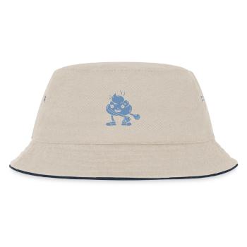 Danse drôle de tas de caca - Bob Enfant - blanc cassé/bleu marine - Devant