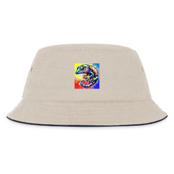 Gecko - Bob Enfant - blanc cassé/bleu marine - Devant
