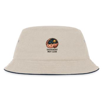 Cosmic brain space with planets - Kids’ Bucket Hat - ecru/navy - Front