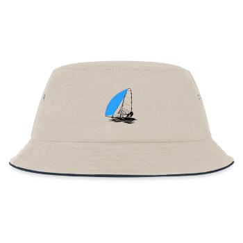 49er Dériveur à voile Régate de voilier Voile Sports de voile - Bob Enfant - blanc cassé/bleu marine - Devant