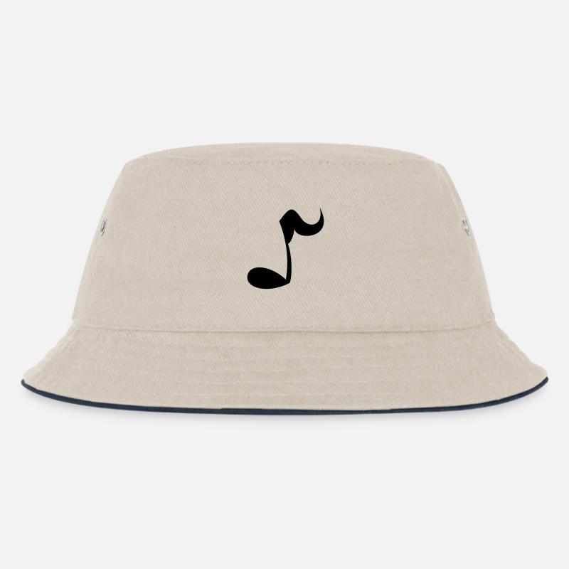 Note - Kinder Bucket Hat - Natur/Navy