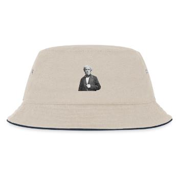 Helden der Wissenschaft: Michael Faraday - Kinder Bucket Hat - Natur/Navy - Vorne