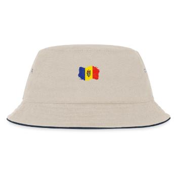 Roots Roots drapeau pays Moldavie Png - Bob Enfant - blanc cassé/bleu marine - Devant
