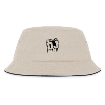 official_dj_c1 - Kinder Bucket Hat - Natur/Navy - Vorne
