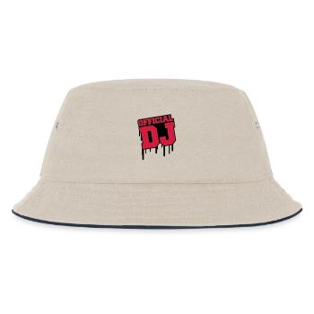 official_dj_c2 - Kinder Bucket Hat - Natur/Navy - Vorne